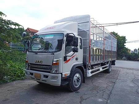JAC N800, Tải 8 Tấn, Thùng Mui Bạt hoặc Kín, Chassis